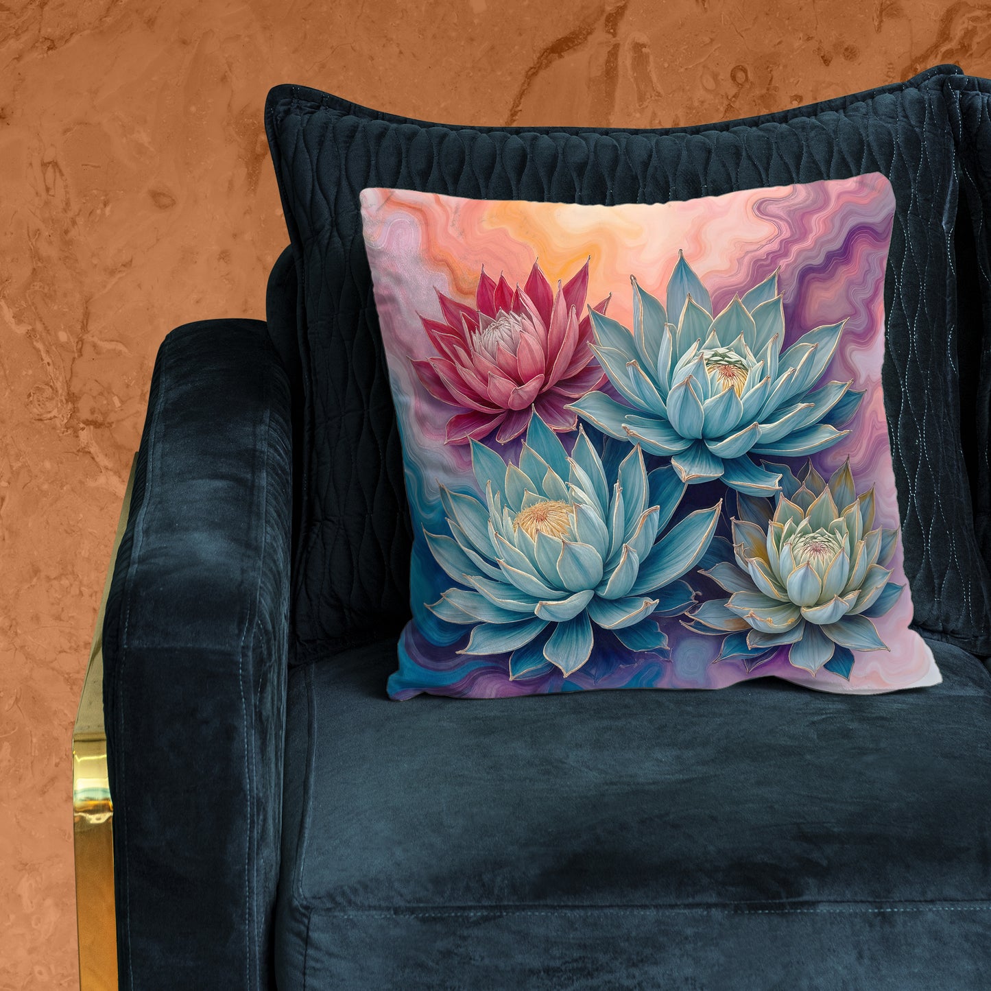 Prismatic Succulents Luxury Scatter
