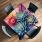 Prismatic Succulents Square Tablecloth