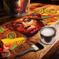 Prosperous Africa Decoupage Drum Cover