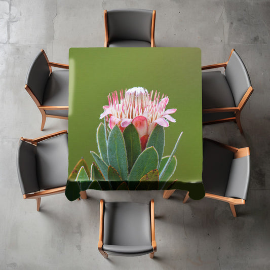 Protea Portrait Square Tablecloth by Annette Heymans