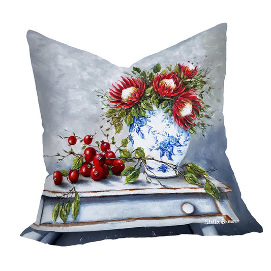 Protea Vein Glaze Luxury Scatter by Stella Bruwer