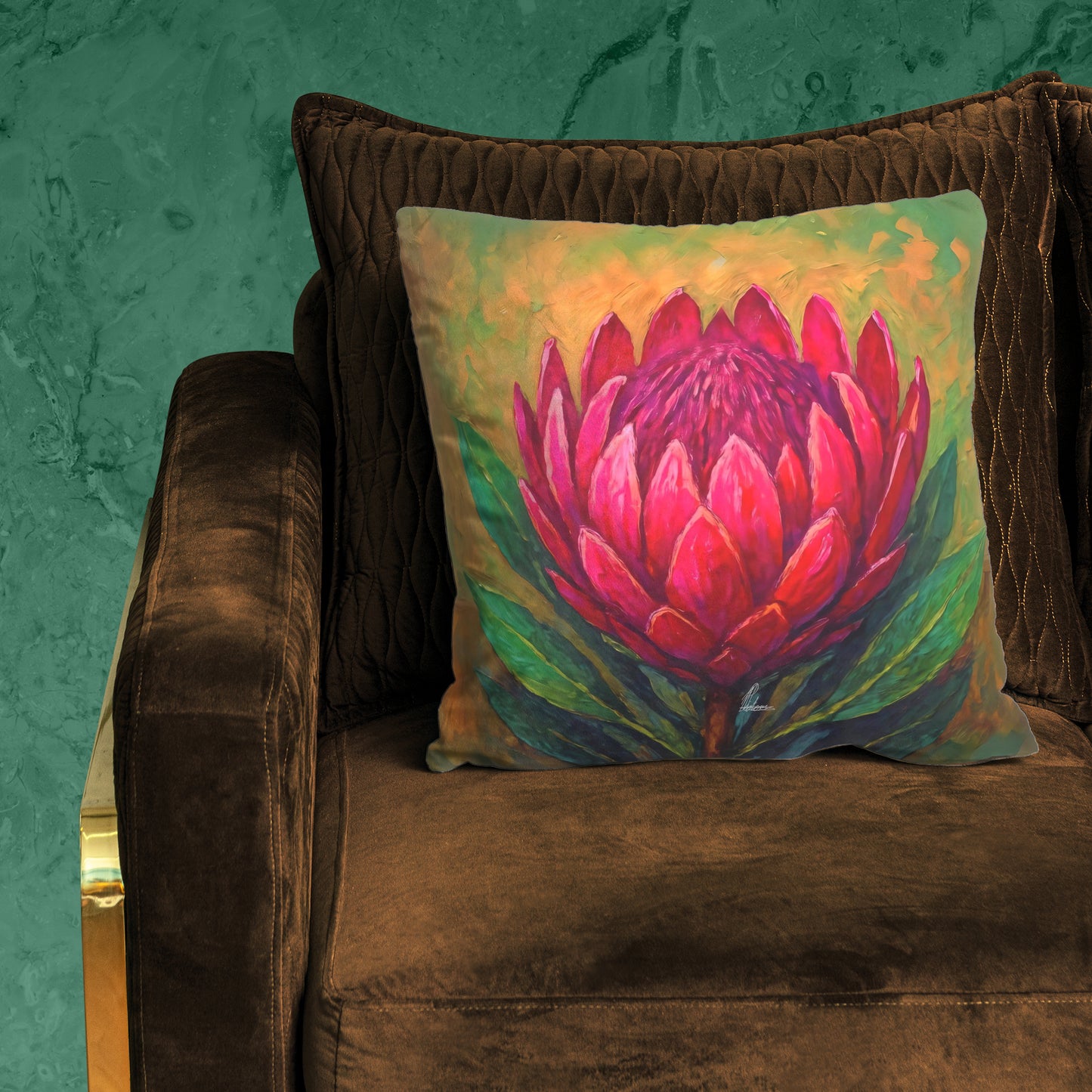 Protea Bloom Explosion Luxury Scatter by Nathan Pieterse