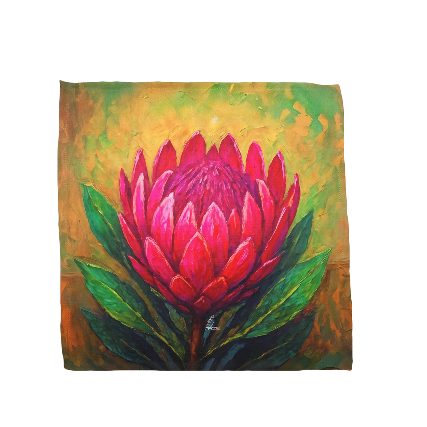 Protea Bloom Explosion Napkins by Nathan Pieterse