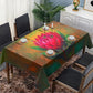 Protea Bloom Explosion Rectangle Tablecloth by Nathan Pieterse
