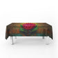 Protea Bloom Explosion Rectangle Tablecloth by Nathan Pieterse