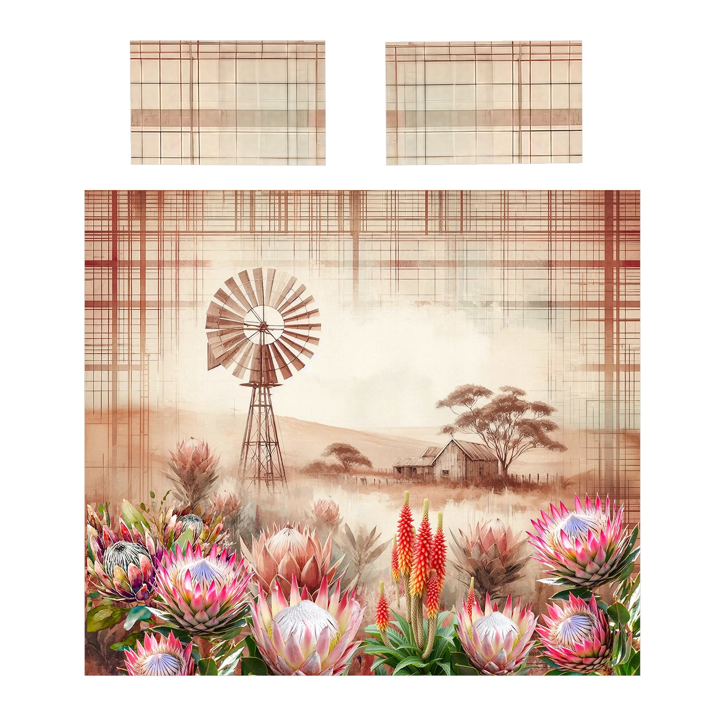 Protea Bush Duvet Cover Set