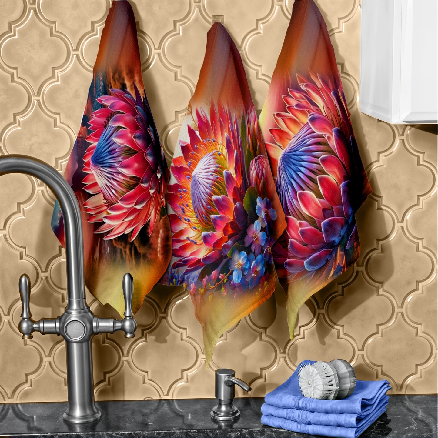 Protea Dish Cloth (Set of 3)