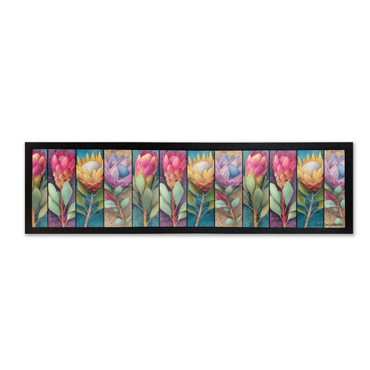 Protea Haze Bar Mat by Wikus Schalkwyk