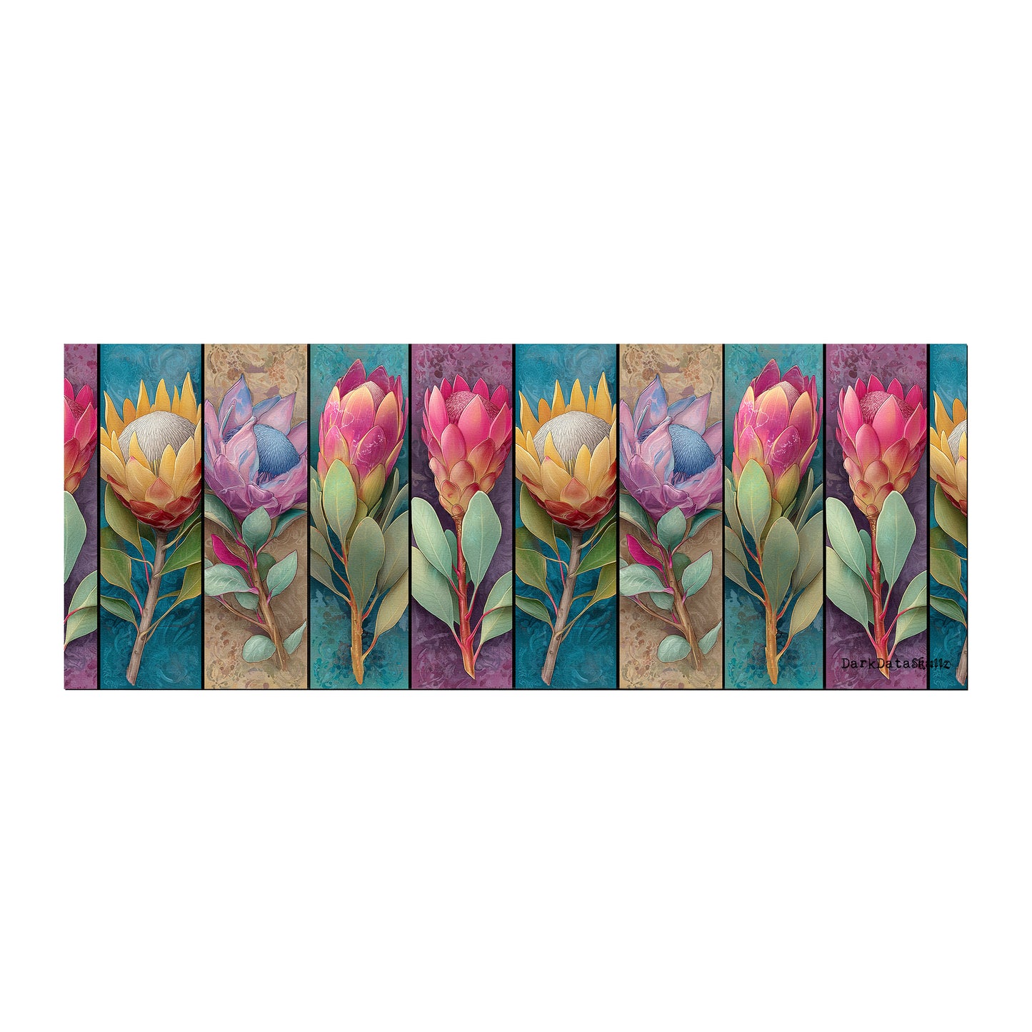 Protea Haze Desk Pad by Wikus Schalkwyk