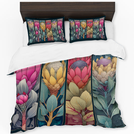 Protea Haze Duvet Cover Set by Wikus Schalkwyk