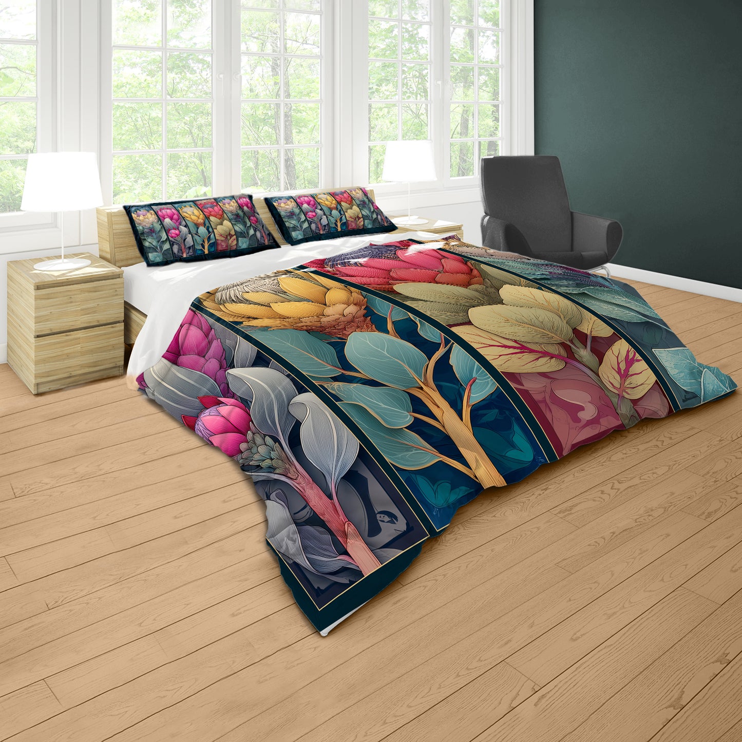 Protea Haze Duvet Cover Set by Wikus Schalkwyk