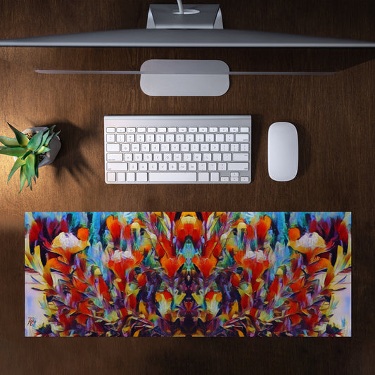 Protea Pincushion Large Desk Pad by Fifo