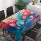 Protea Succulent Bloomwave Rectangle Tablecloth