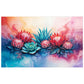 Protea Succulent Bloomwave Rectangle Tablecloth