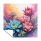 Protea Succulent Radiance Square Tablecloth