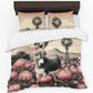 Protea & Donkey Duvet Cover Set