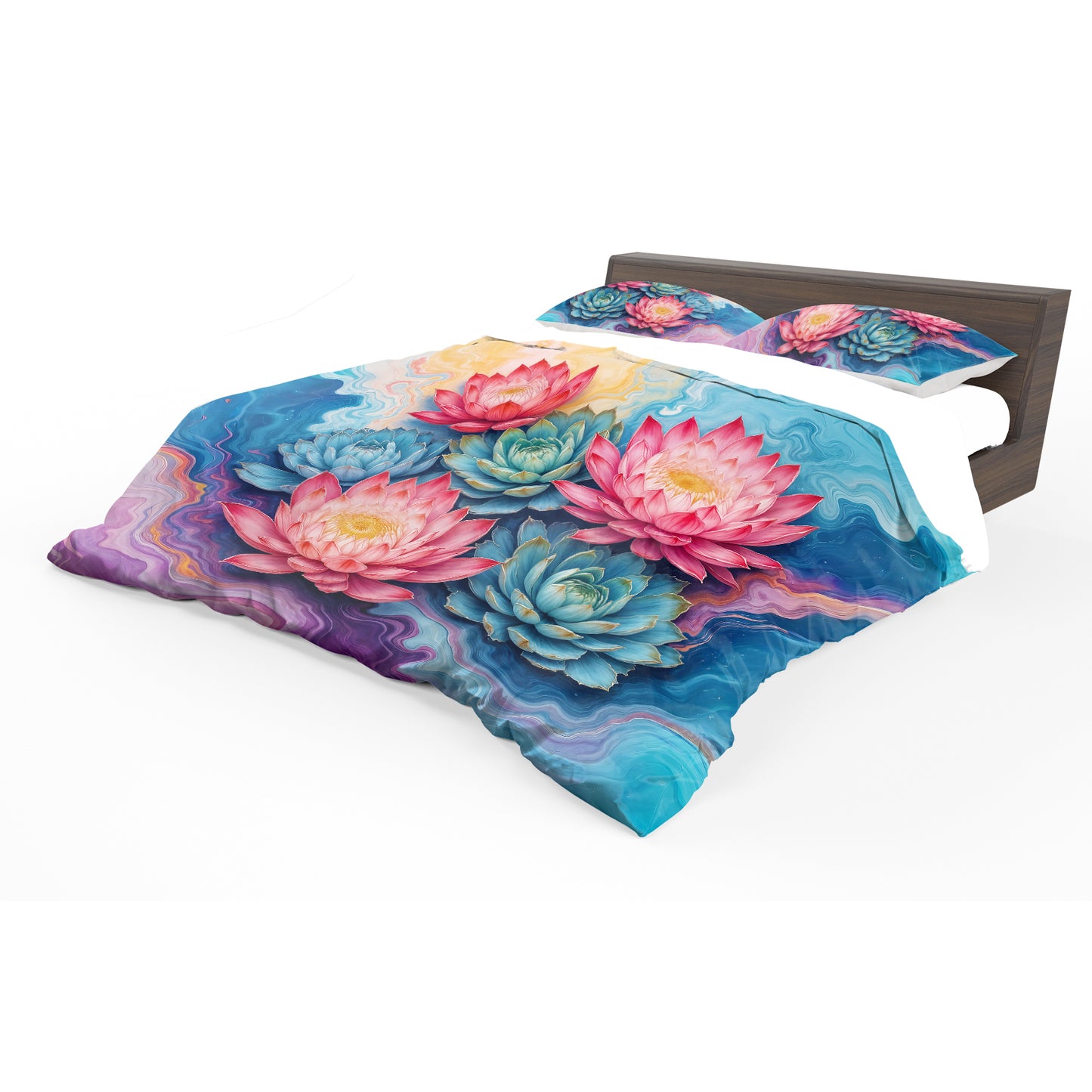 Protea & Succulent Petalwave Duvet Cover Set