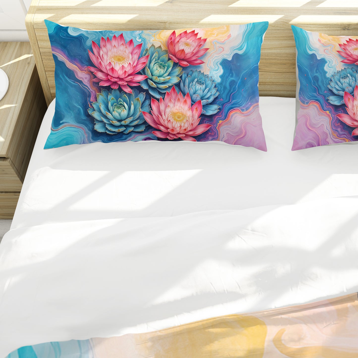 Protea & Succulent Petalwave Duvet Cover Set