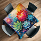 Protea & Succulent Radiance Square Tablecloth