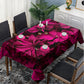 Proud Fuchsia Rectangle Tablecloth