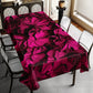 Proud Fuchsia Rectangle Tablecloth