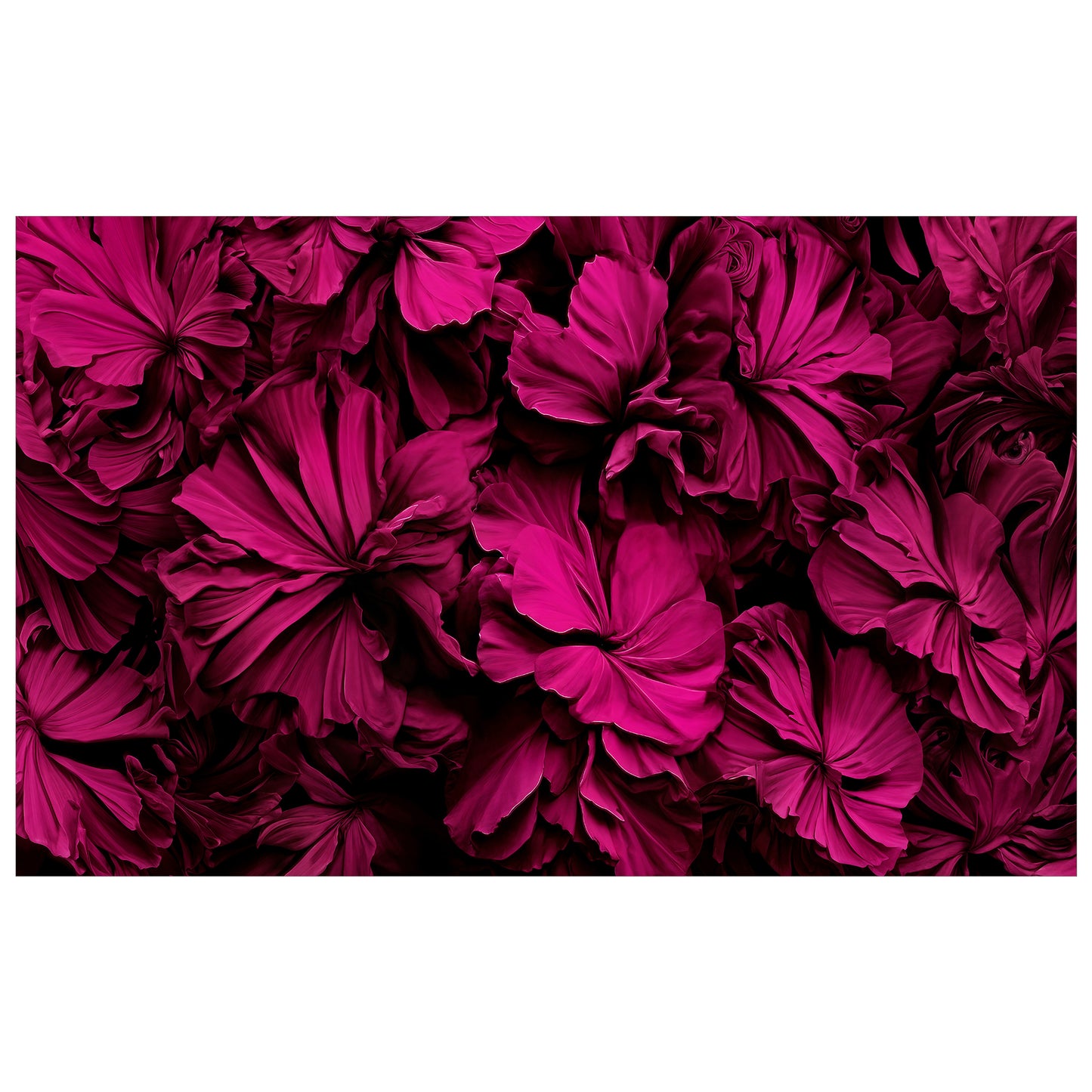 Proud Fuchsia Rectangle Tablecloth