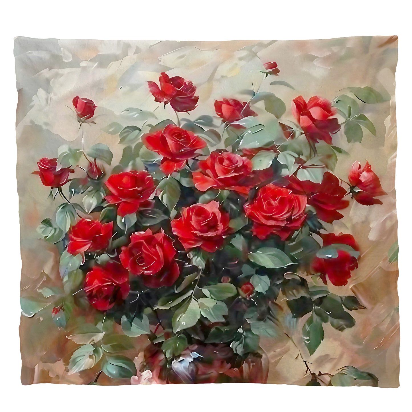 Proudly Red Light Weight Fleece Blanket