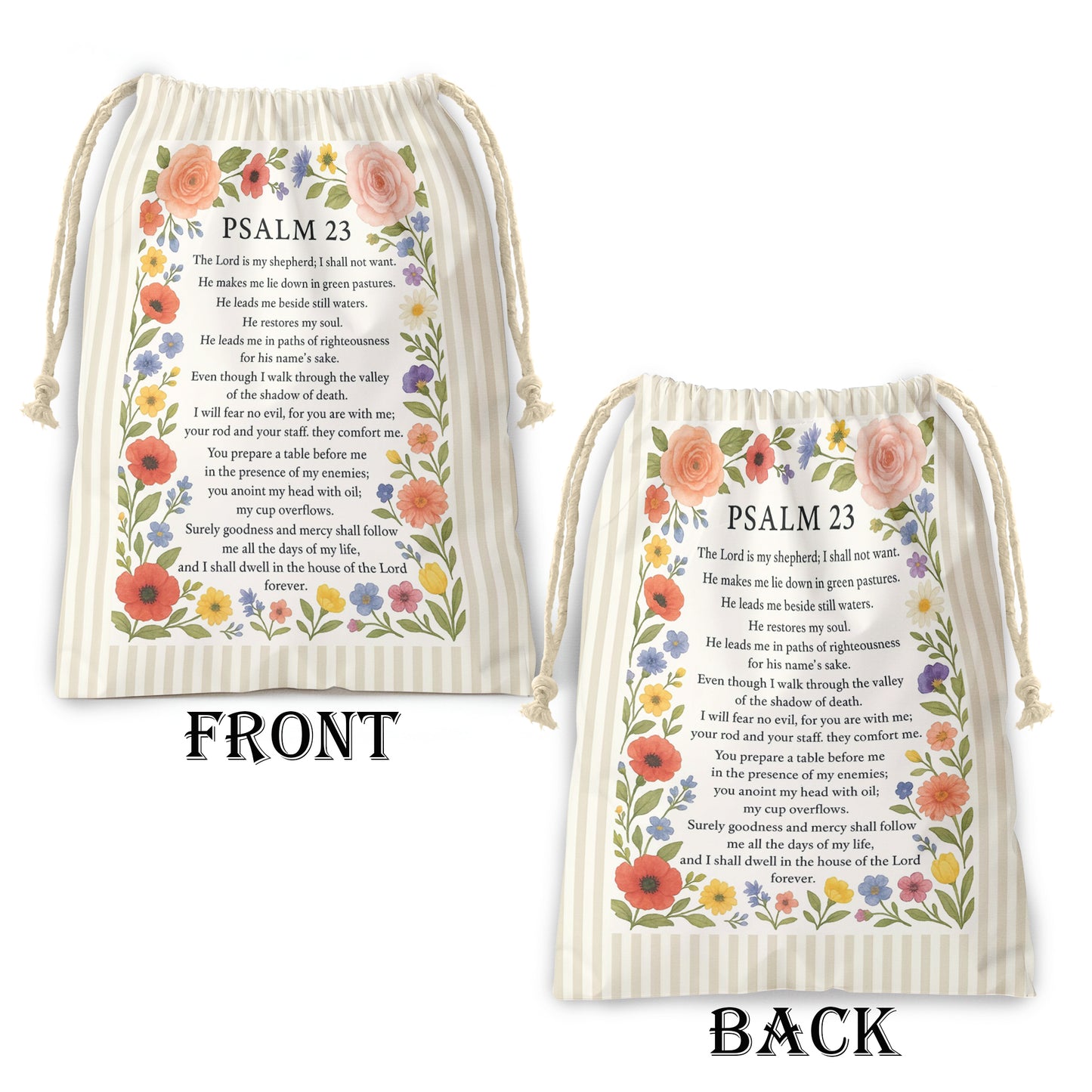 Psalm 23 Gift Sack