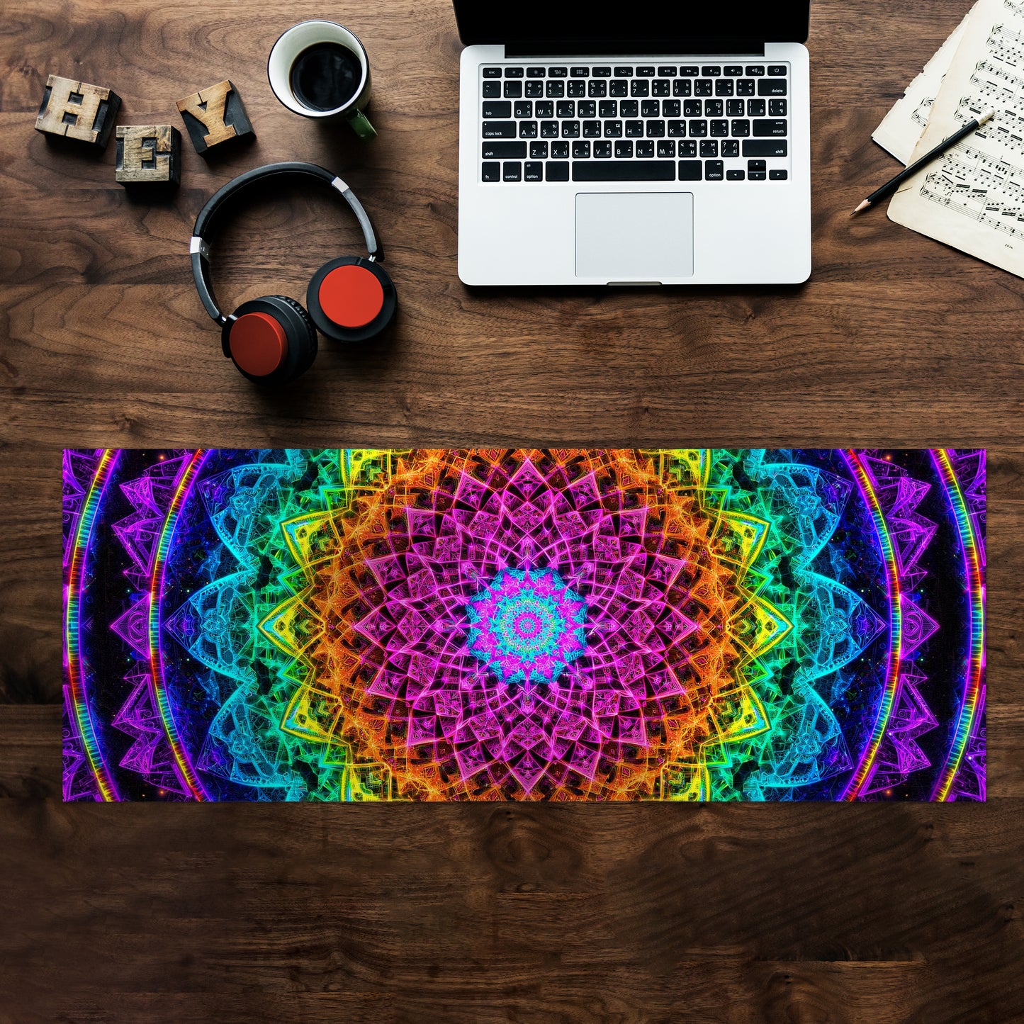 Psychedelic Desk Pad
