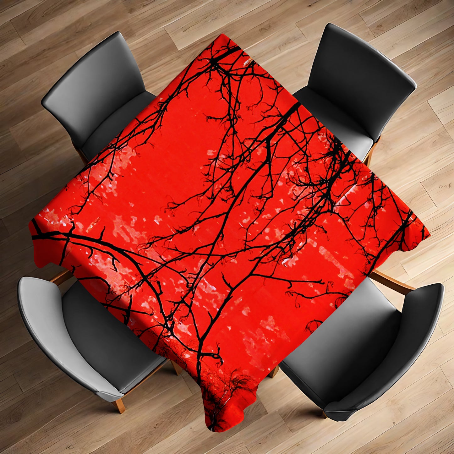 Pulse of Creation Square Tablecloth