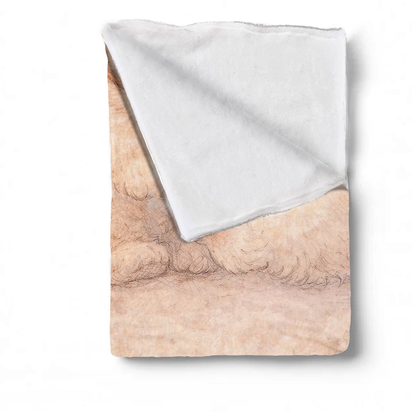 Puppy and Bunny Hugging Baby Fleece Blanket by Nathan Pieterse