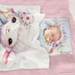 Pure White Lamb Cot Set