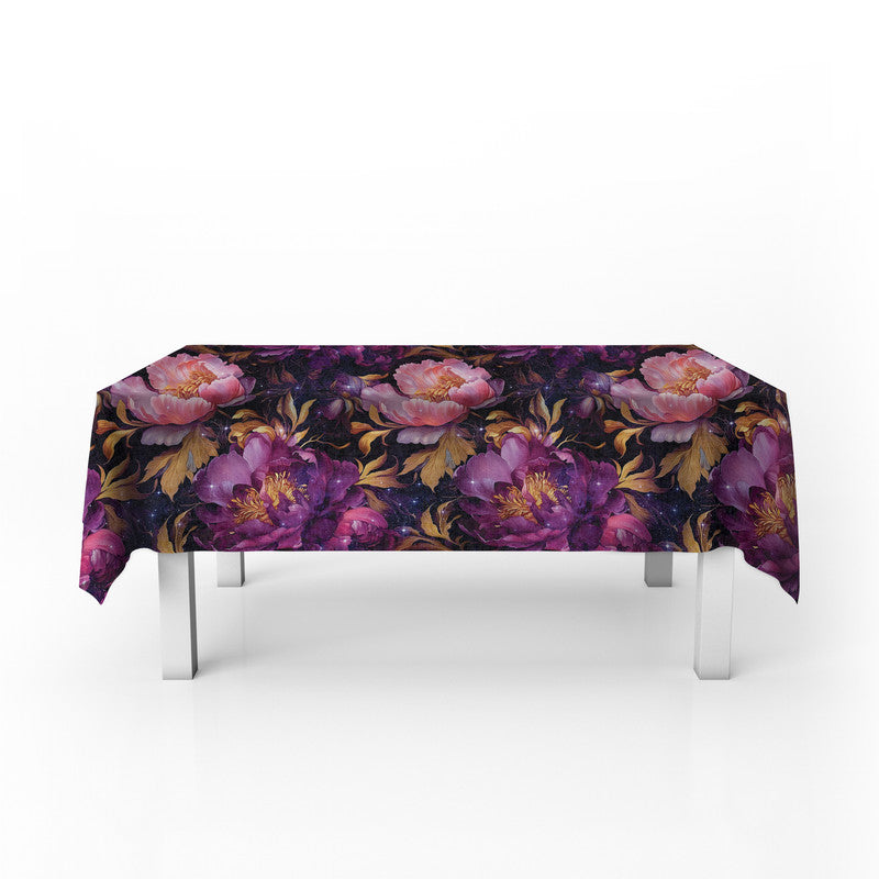 Purple And Pink Rectangle Tablecloth