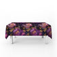 Purple And Pink Rectangle Tablecloth