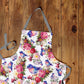 Purple Bird Medium Length Apron By Mark Van Vuuren
