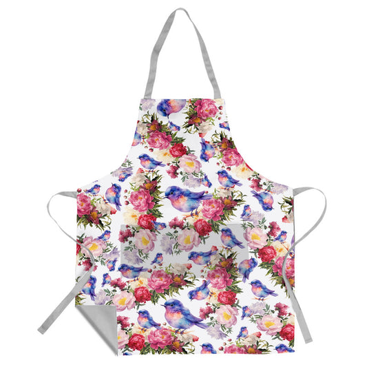Purple Bird Apron   By Mark Van Vuuren