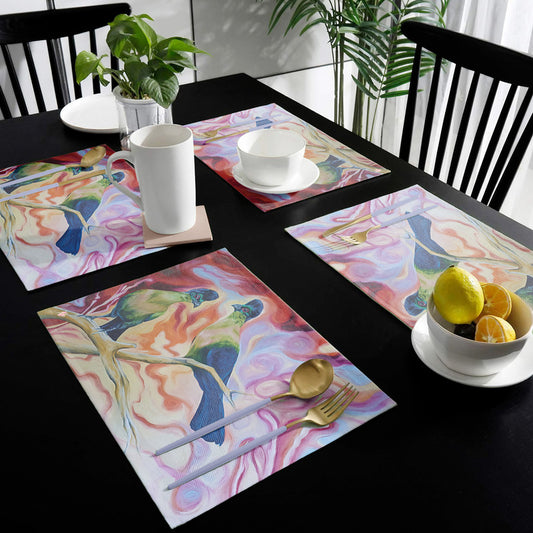 Purple Crested Turaco By Fifo Placemat