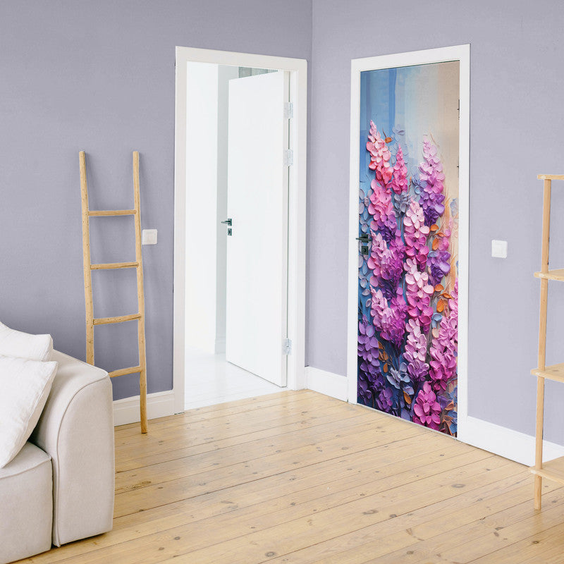 Purple Hase Door Decoupage