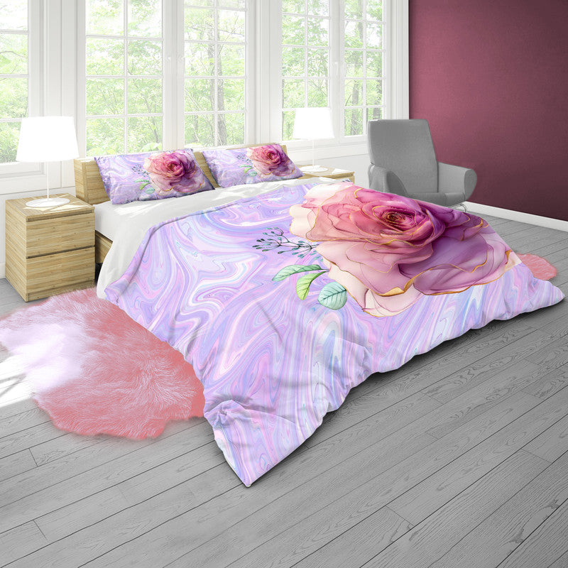 Purple Haze Duvet Cover Set