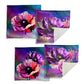 Purple Poppy Set Luxury Scatter Covers Set of 4
