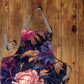 Purple Rose Lace Apron