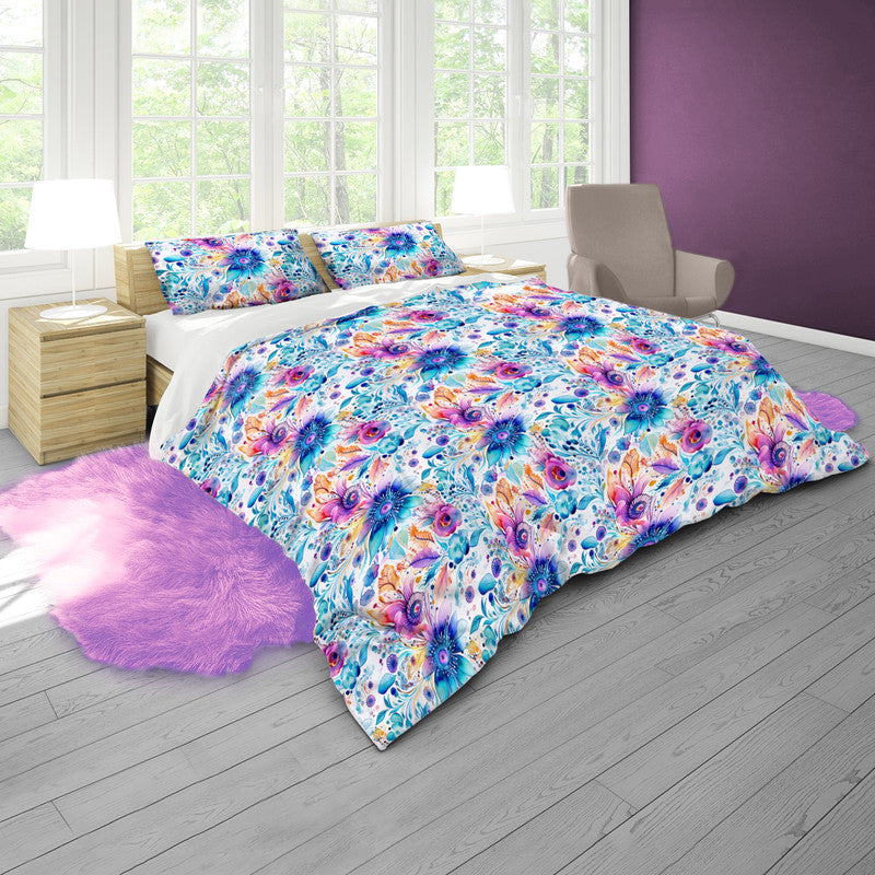 Purple Touch Duvet Cover Set