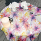 Purple Touch Round Tablecloth