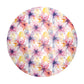 Purple Touch Round Tablecloth