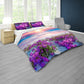 Purple Coastline Duvet Cover Set