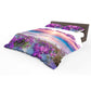 Purple Coastline Duvet Cover Set