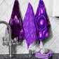Purple Dish Cloth (Set of 3)