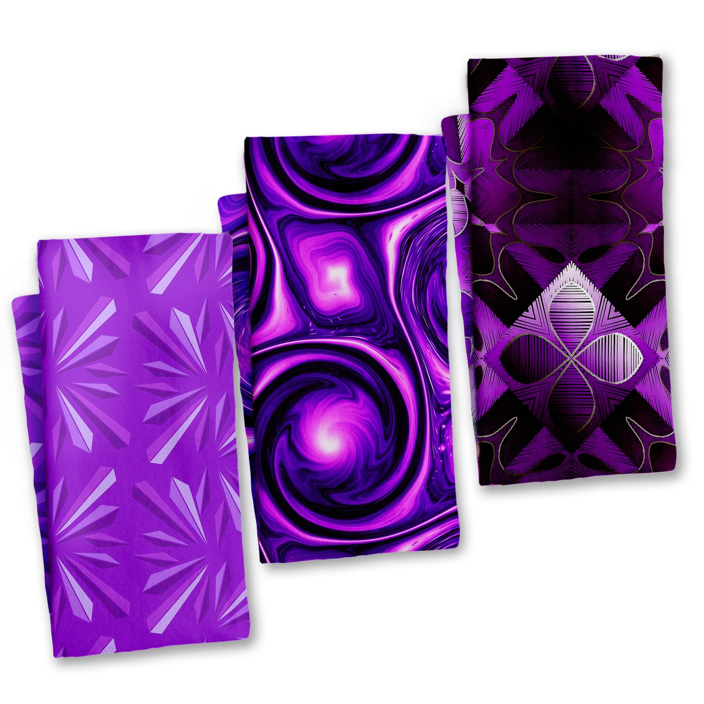 Purple Dish Cloth (Set of 3)