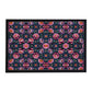 Purple Flowers Door Mat
