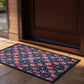 Purple Flowers Door Mat